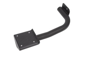 Ford Super Duty Side Box Step - Driver's Side - Dee Zee - Cast Aluminum - Black - `17-`23